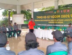 Satpol PP Kediri Gelar Penyuluhan dan Peningkatan Kapasitas Satlinmas Untuk Dukung TMMD ke-127