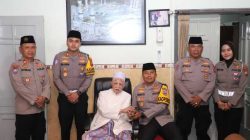 Kapolres Kediri Sowan ke Pimpinan Tertinggi Ponpes Lirboyo Jelang Ramadhan 1447 H