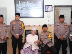Kapolres Kediri Sowan ke Pimpinan Tertinggi Ponpes Lirboyo Jelang Ramadhan 1447 H