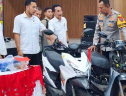 Polresta Sidoarjo Amankan Tiga Tersangka Penipuan Gondol Motor Modus Minta Tolong