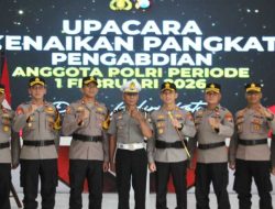 Apresiasi Loyalitas Tanpa Pelanggaran, IPDA Muhaimin Naik Pangkat Pengabdian