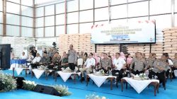 Perkuat Ketahanan Pangan Presiden RI Resmikan Gudang Jagung Milik Polda Jatim