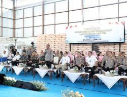 Perkuat Ketahanan Pangan Presiden RI Resmikan Gudang Jagung Milik Polda Jatim