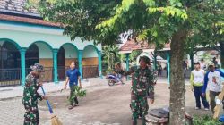 TMMD ke-127 Percantik Masjid Baitul Huda Jelang Ramadhan 1447 H