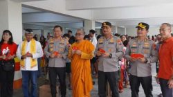 Jogo Jawa Timur : Kapolda Jatim Tinjau Perayaan Imlek di Vihara Buddayana Surabaya