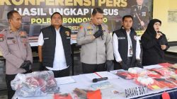 Polres Bondowoso Ungkap Curanmor Amankan 3 Tersangka dan 11 Unit Motor