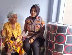 Polri Peduli : Polres Lumajang Salurkan Bantuan untuk Lansia Sebatangkara