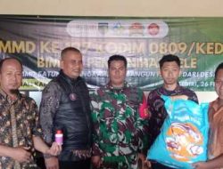 TMMD Kediri Perkuat Sentra Budidaya Masyarakat, Fasilitasi Bimtek Pembenihan Ikan Lele di Desa Gadungan