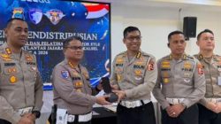 Korlantas Polri Perkuat Digitalisasi Penegakan Hukum Lalu Lintas Dengan ETLE Mobile Handheld di Polda Kalsel