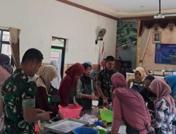 Kolaborasi TMMD ke-127 dan UPT BLK Kediri, Warga Gadungan Dibekali Keterampilan Roti dan Kue