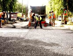 PUPR Sidoarjo Kebut Perbaikan Jalan, Target Tuntas Sebelum Lebaran