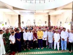 Jelang Ramadan, Wakil Bupati Takalar bersama Anggota DPRD Sulsel Hj Fadilah Fahriana Gelar Dzikir Bersama di Masjid Nurul Aman