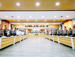 Kapolres Kediri Hadiri Rapim Polda Jatim 2026, Tegaskan Komitmen Kawal Program Strategis Pemerintah