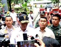 Kapolres Kediri dan Dandim 0809/Kediri Kompak Ikuti Penyerahan 200 Becak Listrik Bantuan Presiden RI