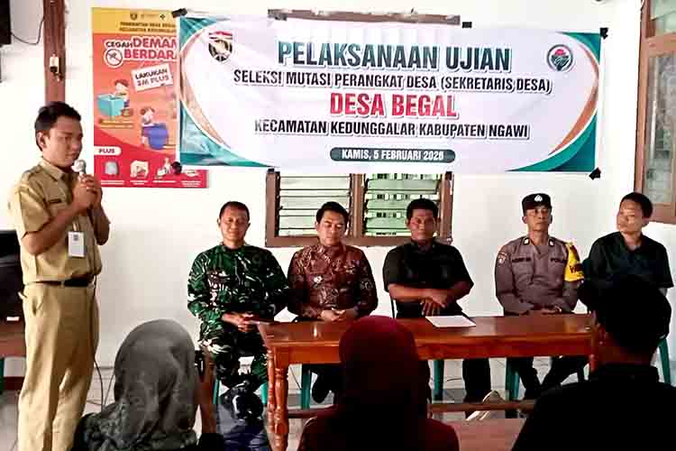 Kaur Keuangan Resmi Jabat Sekretaris