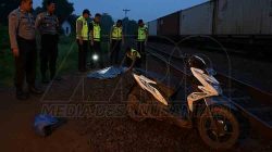 Kecelakaan Tragis di Babat: Sepeda Motor Tertabrak KA Barang, Satu Korban Meninggal