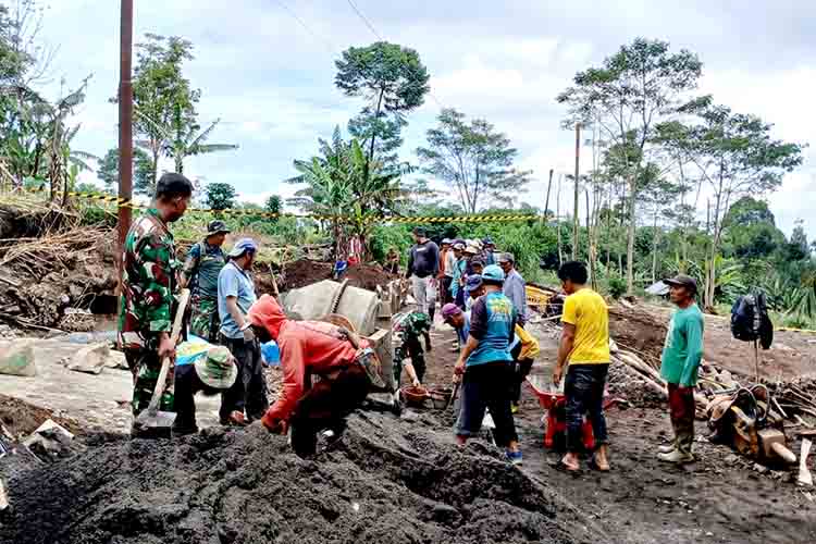 Kolaborasi Koramil 13 Pulosari