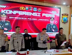 Lakukan konferensi Pers, Kapolres Lamongan Nyatakan Perang Terhadap Pelaku Curanmor