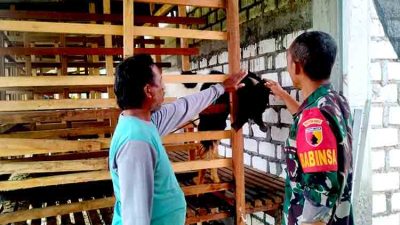 Lewat Komsos, Babinsa Kebomas