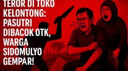 Malam Berdarah di Sidomulyo: Pasutri Jadi Korban Sajam Orang Tak Dikenal