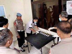 Mendadak! Polres Madiun Gelar Test Urine Bagi PJU dan Kapolsek, Wujudkan Zero Narkoba
