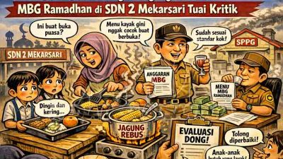 Menu MBG di SDN 2 Mekarsari Dikeluhkan Wali Murid