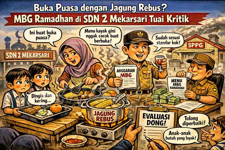 Menu MBG di SDN 2 Mekarsari Dikeluhkan Wali Murid