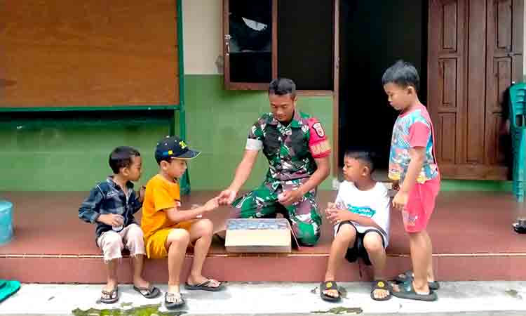 Momen Sederhana di Posko TMMD ke