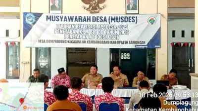 Musdes Dumpiagung Dari Dana Menyusut hingga Komitmen untuk Warga