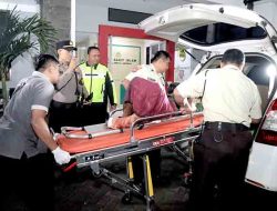 Polisi Sigap Tangani Pasien ODGJ Mengamuk di RS Nashrul Ummah