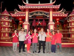 Kapolres Gresik Pastikan Pengamanan Imlek di Klenteng Kim Hin Kiong