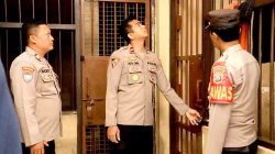 Pastikan Keamanan Tetap Kondusif, Wakapolres Polres Kediri Kota Sidak Piket dan Ruang Tahanan