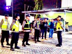 Patroli Skala Besar Polsek Balen Gandeng BKP Jaga Kamtibmas