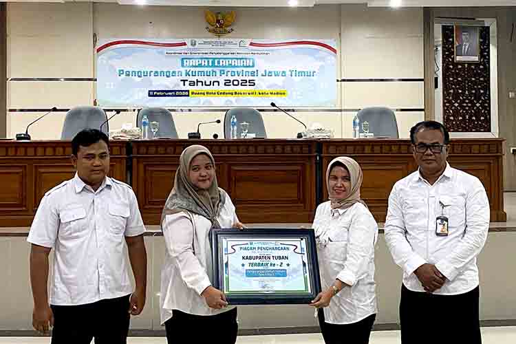 Pemkab Tuban Catat Prestasi Pengurangan Kumu