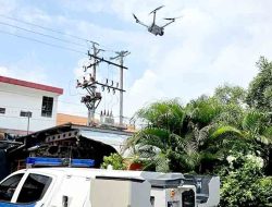 Penguatan Gakkum Lalin Berbasis Teknologi, Korlantas Polri Terbangkan ETLE Drone Patrol Presisi di Semarang