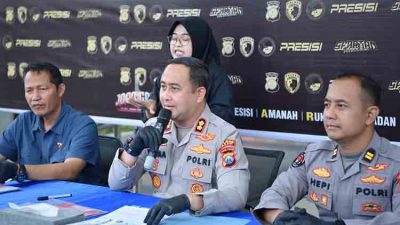 Polres Gresik Gagalkan Peredaran Sabu 51 Gram