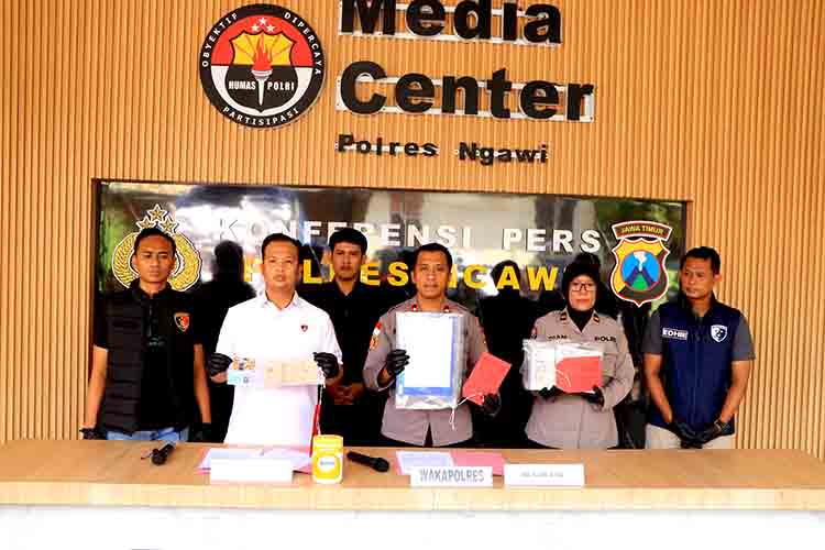 Polres Ngawi Ungkap Pencurian Saldo ATM, 3 Pelaku Diamankan