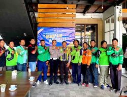 Satlantas Polres Lamongan Sapa Ojol, Ajak Tertib Lalu Lintas dan Peduli Kamtibmas
