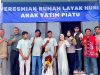 Senyum Bahagia 5 Yatim Piatu Bersaudara Setelah Rumah Layak Huni Diresmikan CEO PT SNR
