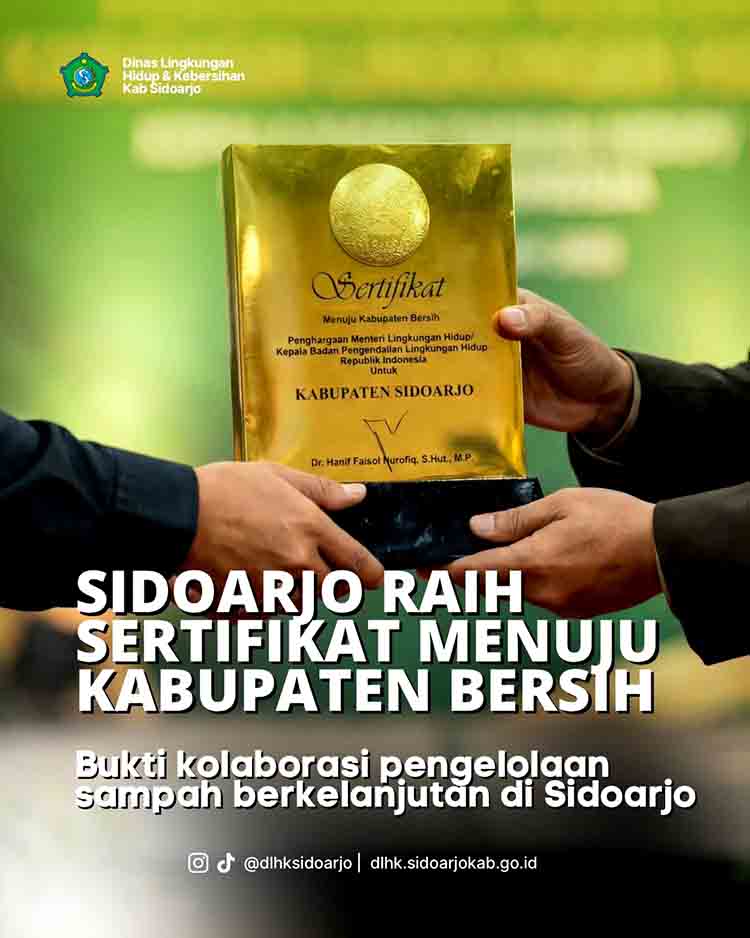 Sidoarjo Masuk 10 Terbaik Nasional