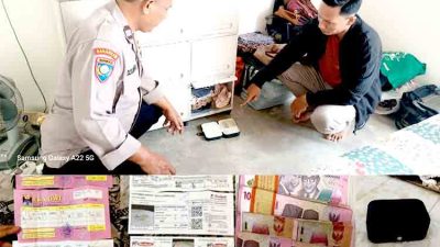 Aksi Nekat Pemuda Lamongan: Emas Batangan Disikat, Polisi Bergerak Cepat!