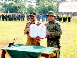 TMMD Sengkuyung Tahap I Tahun 2026 Kodim 0711/Pemalang Resmi Dibuka Bupati Pemalang