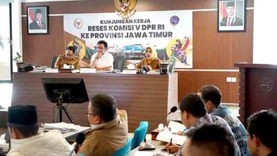 Wabup Sidoarjo dan Sekdaprov Jatim Bahas Percepatan Infrastruktur Bersama Komisi V DPR RI