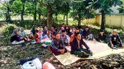 Warga Kragilan Gelar Tradisi Ziarah Kubur Sambut Ramadan