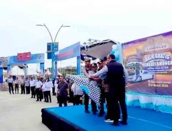 146 Pemudik Balik Gratis Diberangkatkan dari Stadion Surajaya Lamongan