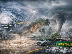 BMKG Juanda: Cuaca Ekstrem Ancam Jawa Timur Akibat Siklon Tropis Narelle
