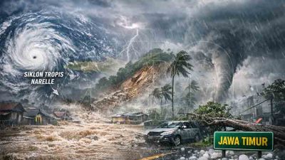 BMKG Juanda Peringatkan Cuaca Ekstrem di Jawa Timur