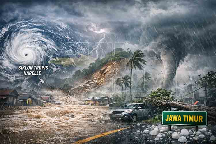 BMKG Juanda Peringatkan Cuaca Ekstrem di Jawa Timur