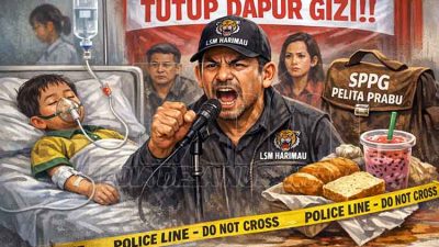 Bocah TK Masuk UGD! LSM Harimau Gempur SPPG Pelita Prabu MDN