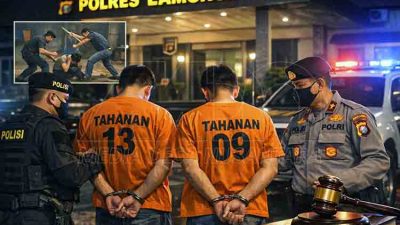 Buron Sebulan, Dua Pekerja Galangan Kapal Paciran Ditangkap Polisi